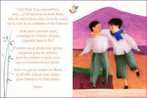 Prière à Van (pour les garçons)
